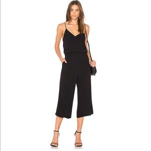 Splendid Brand black jumpsuit with pockets size XS